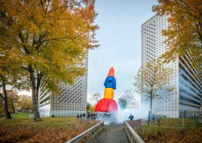 Monument voor toekomstig Geluk